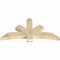 Ekena Millwork Alberta Rough Sawn Timber Gable Bracket, Douglas Fir, 60"W x 30"H x 4"D x 6"F, 12/12 Pitch GBW060X30X0406ALB00RDF - alternate 4